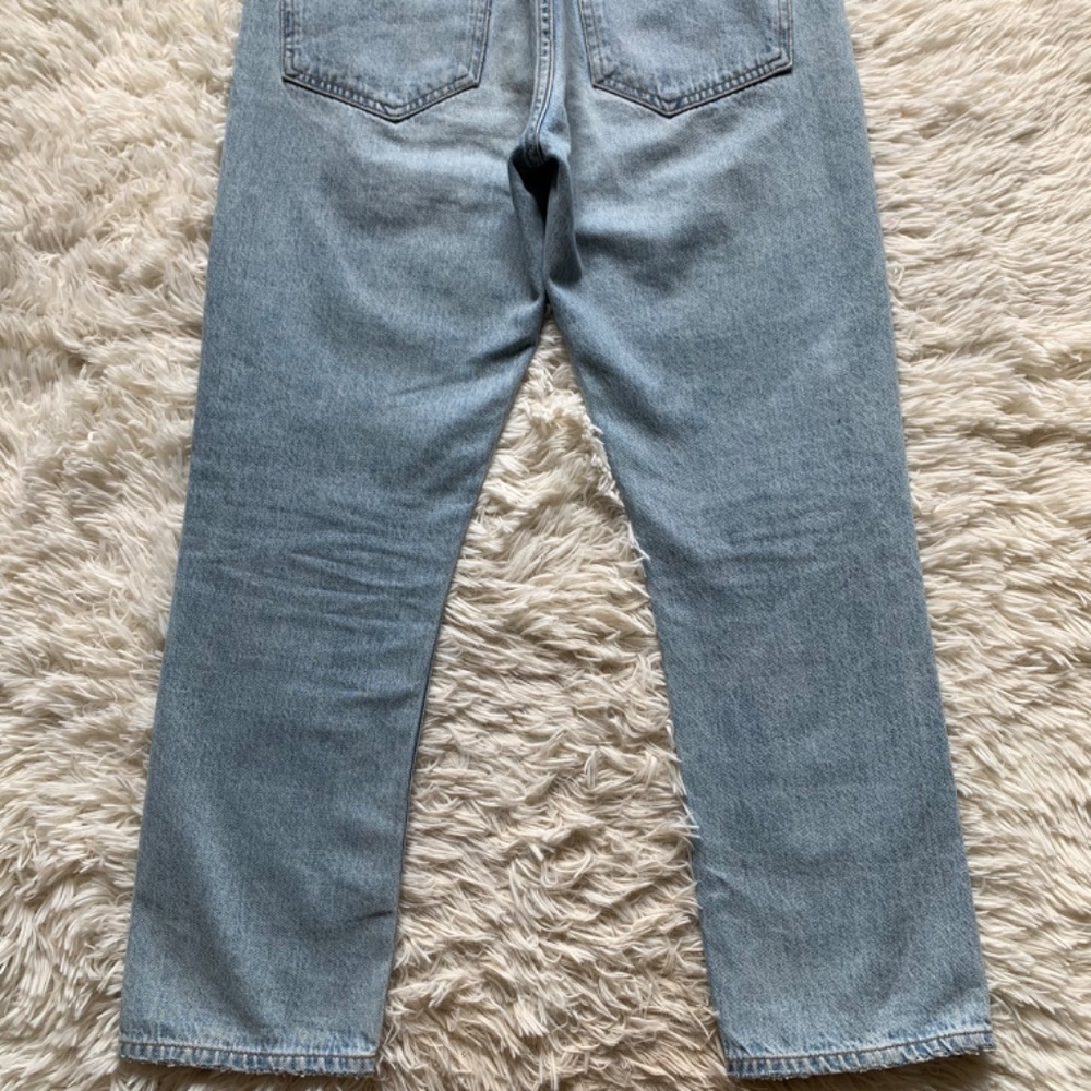 Agolde Riley High Rise Button Fly Jeans Size 27 - Picture 6 of 14